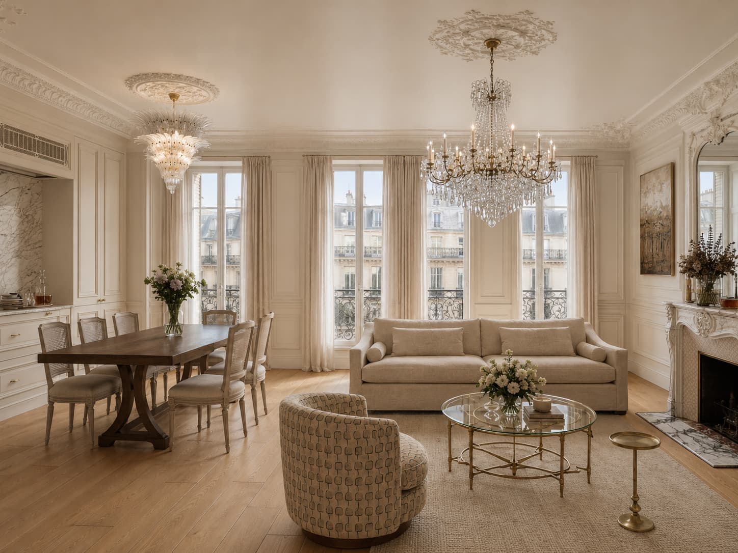 Inside the Newest Listing: A Full-Floor Three-Bed on Rue du Four Opens Saint-Germain-des-Prés at €293,000